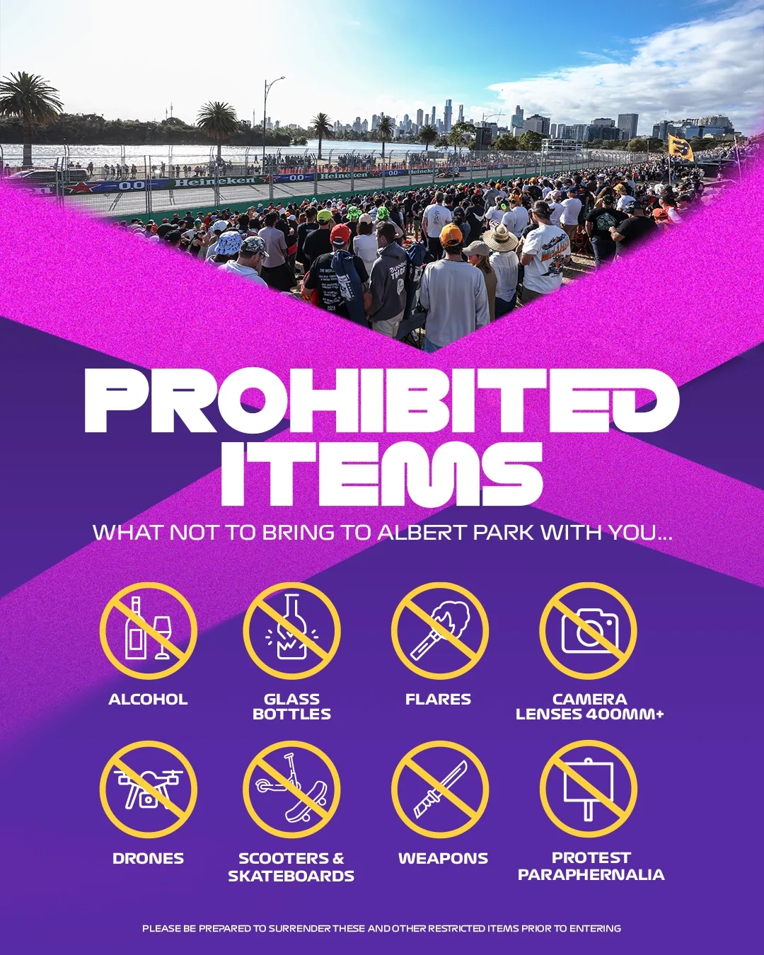 Prohibited Items