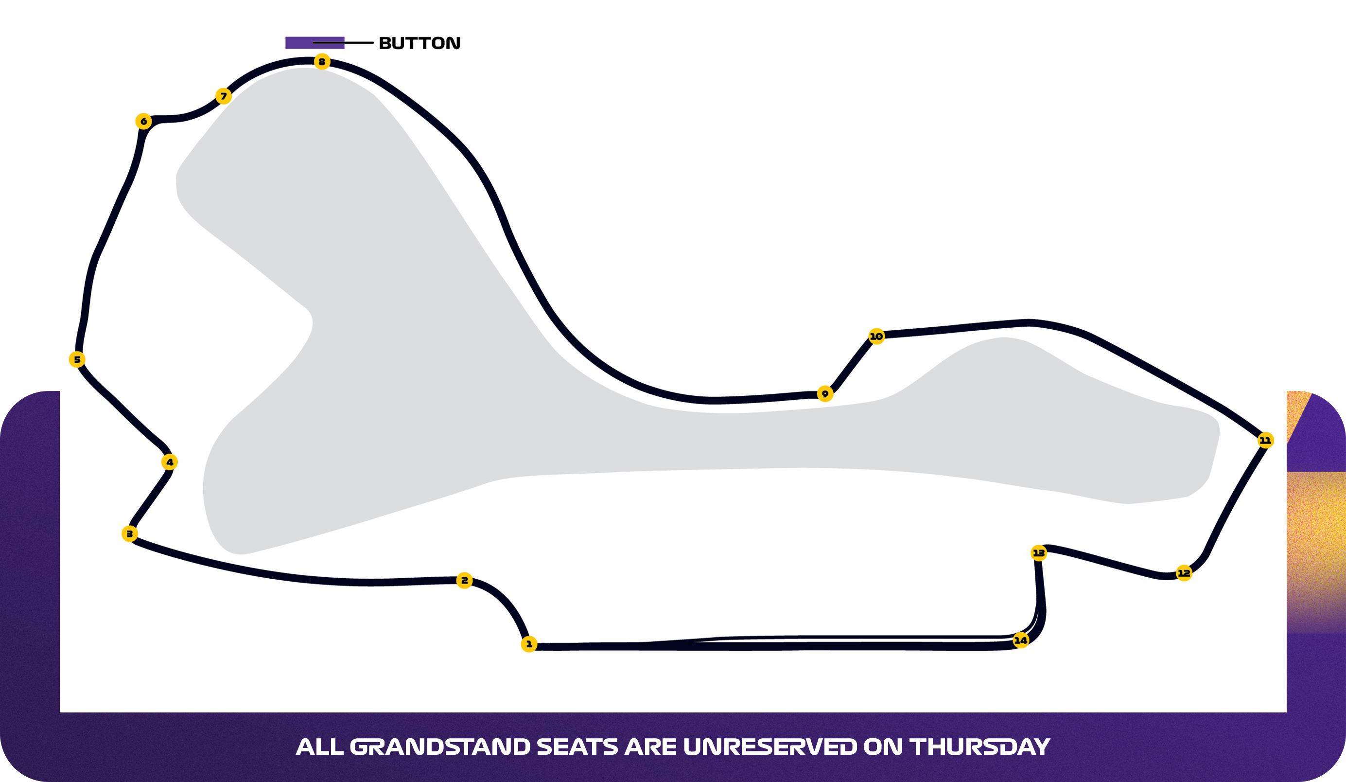 Map of Button Grandstand